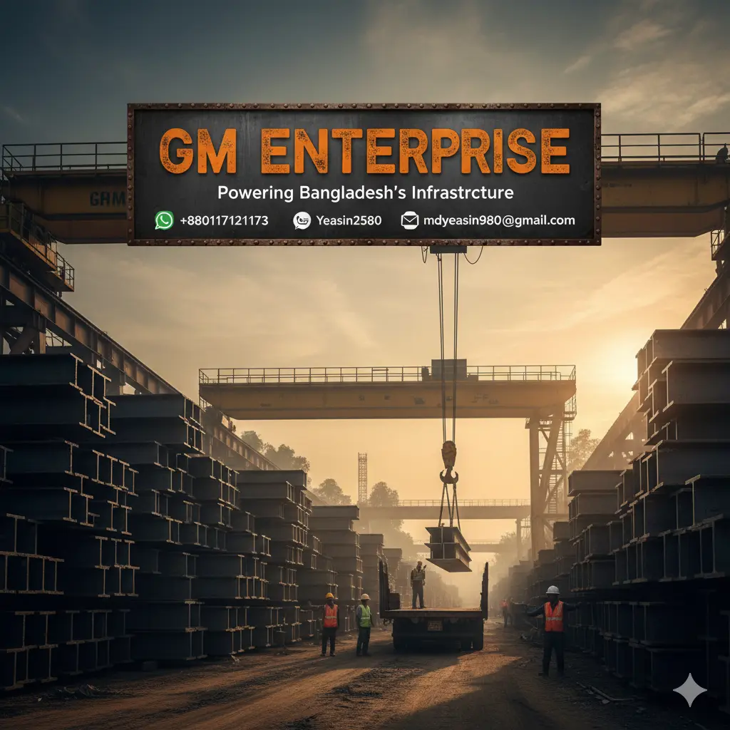 🏗️ The Backbone of Infrastructure: Premium MS Gadder (Joist/Girder) Supply