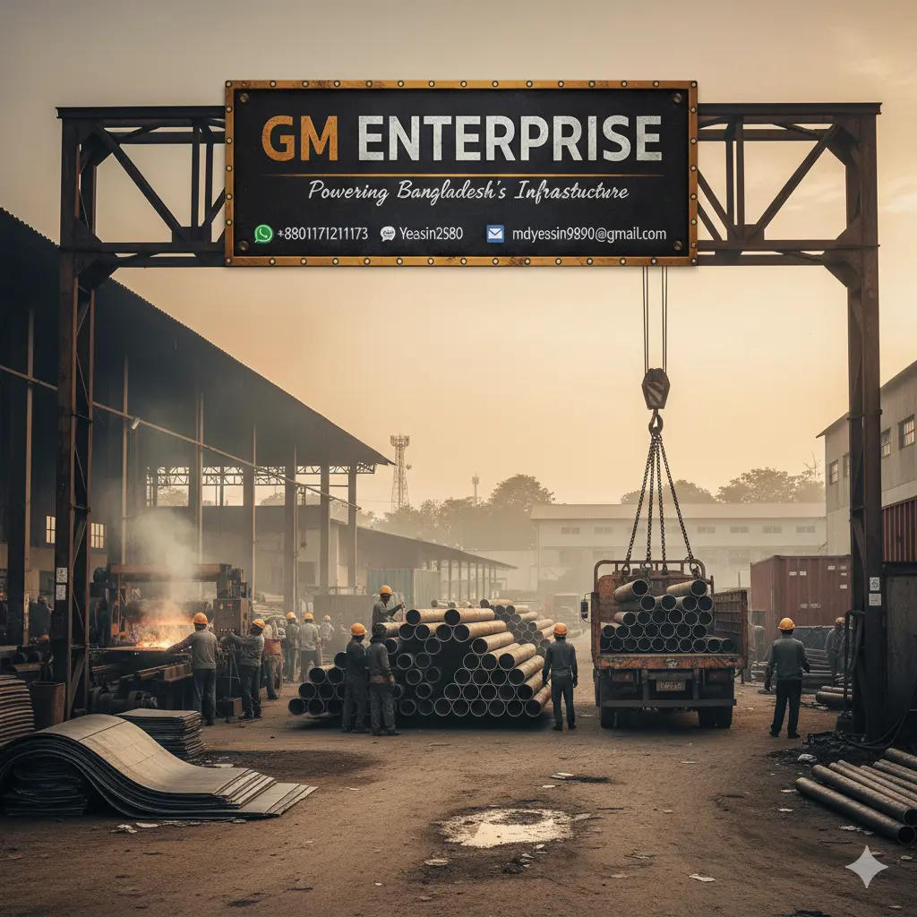 🏭 Manufacturing Excellence: Supplying High-Quality MS Pipe for Bangladesh’s Growth